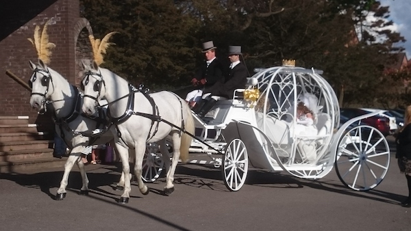 Princess Carriage Kilvey Carriages Wedding Swansea